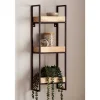 Industrial Wandregal mit drei Ablagen - Karibia