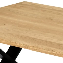 Industrial Wohnzimmertisch mit X Bügelfüßen - Ivonata