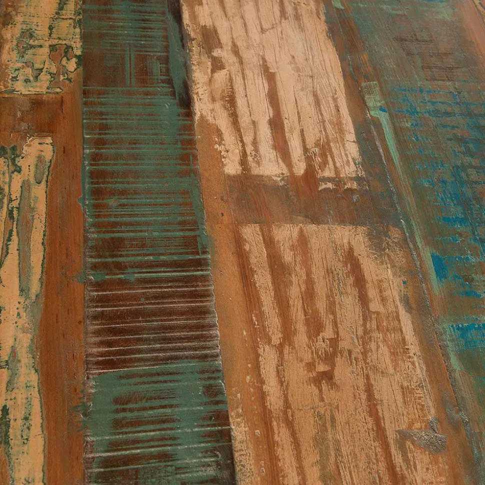 Industrie Esstisch Valcmeris in Braun Bunt