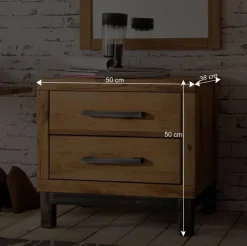 Industry Nachtkommode 50x50x38 cm - Mulcian