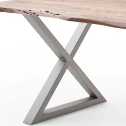 Industry Tisch mit Naturkanten - Tiber