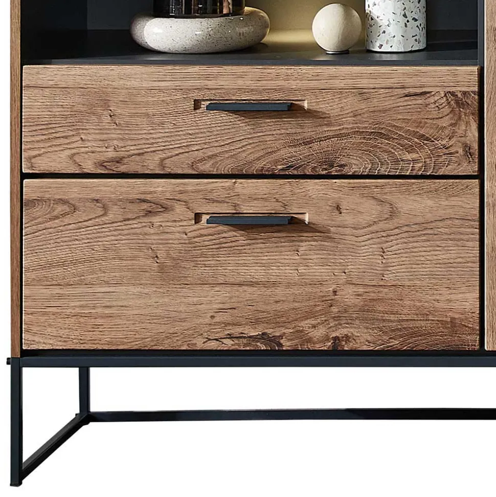 Industry TV Board & Highboard Set - Xindus (zweiteilig)