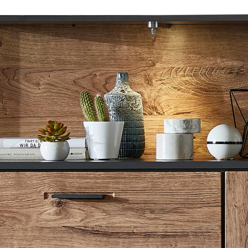 Industry TV Board & Highboard Set - Xindus (zweiteilig)