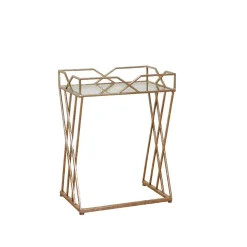 Italienischer Beistelltisch Seaflair in Goldfarben