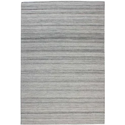 Jacquard Teppich mit feinem Streifen-Muster - Ines