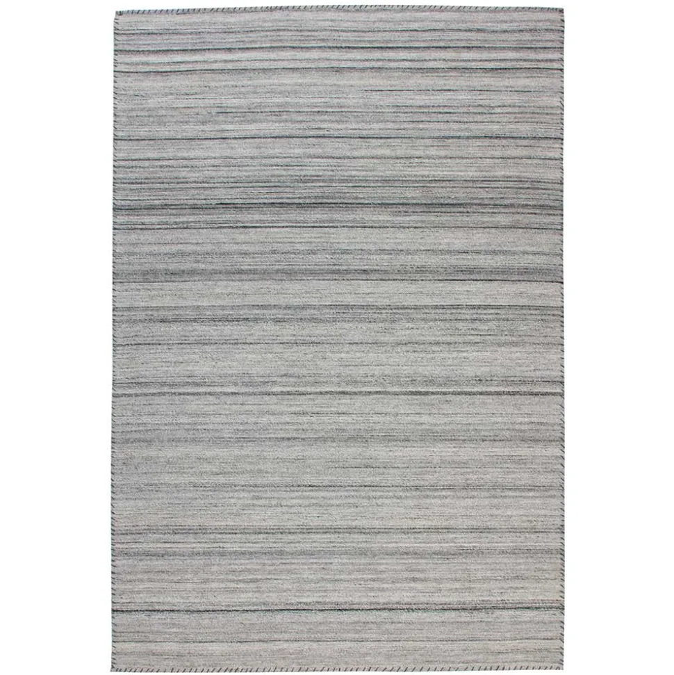 Jacquard Teppich mit feinem Streifen-Muster - Ines