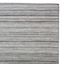 Jacquard Teppich mit feinem Streifen-Muster - Ines