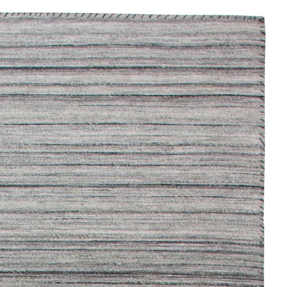 Jacquard Teppich mit feinem Streifen-Muster - Ines