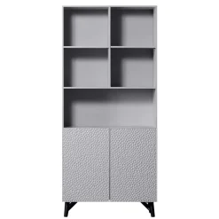 Japandi Regal in Hellgrau - Looning