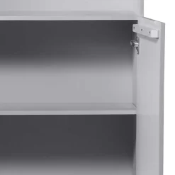 Japandi Regal in Hellgrau - Looning