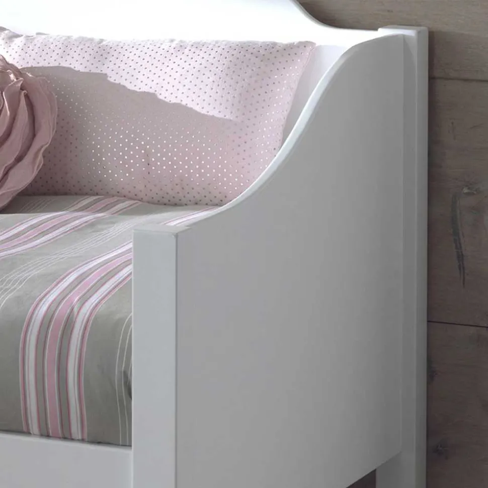 Jugendbett Kinderbett Grandory in Weiß