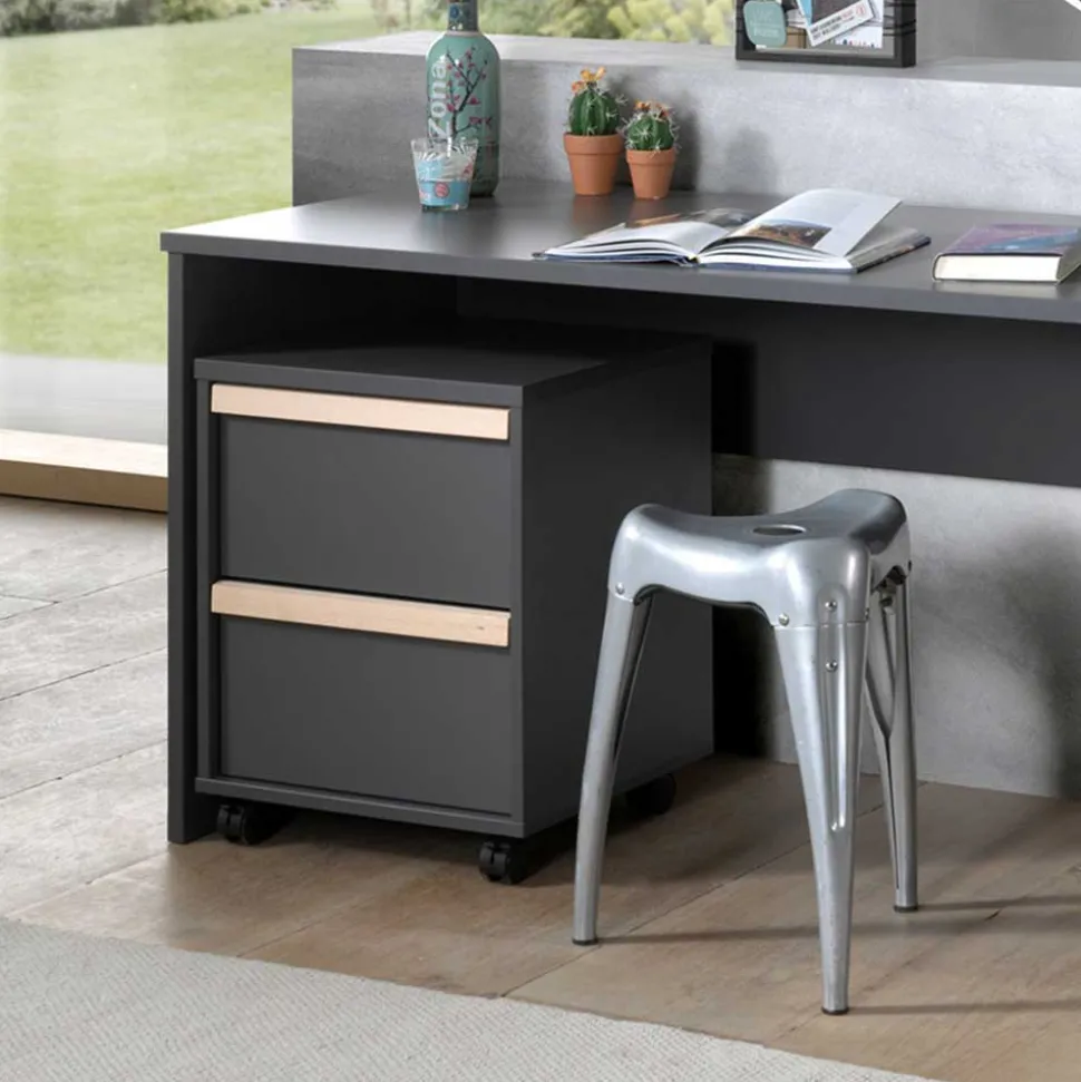 Jugendzimmer komplett Möbelset - Navlius (sechsteilig)