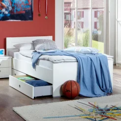 Jugendzimmermöbel Masculino in Weiß Set (sechsteilig)