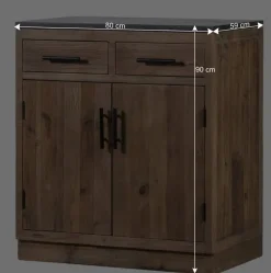 Küche Unterschrank mit Stein Arbeitsplatte - Macsena