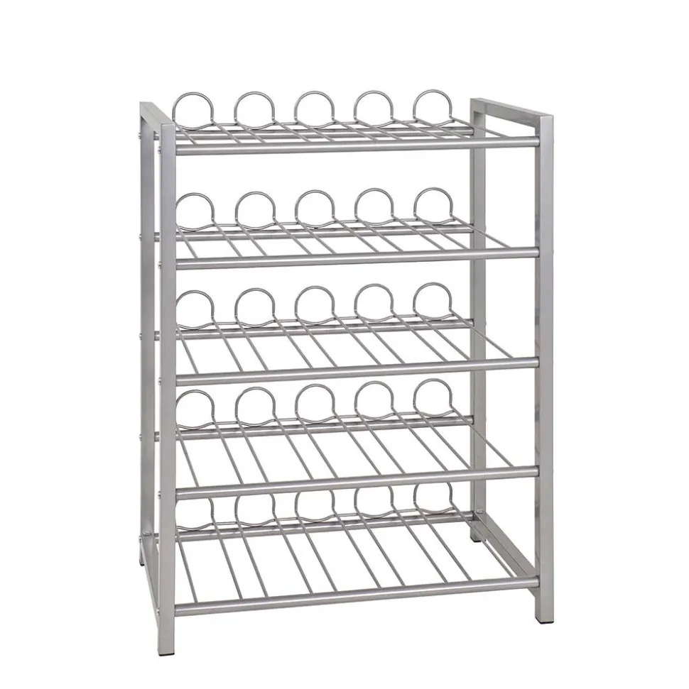 Küchen Flaschenregal Praki aus Stahlrohr