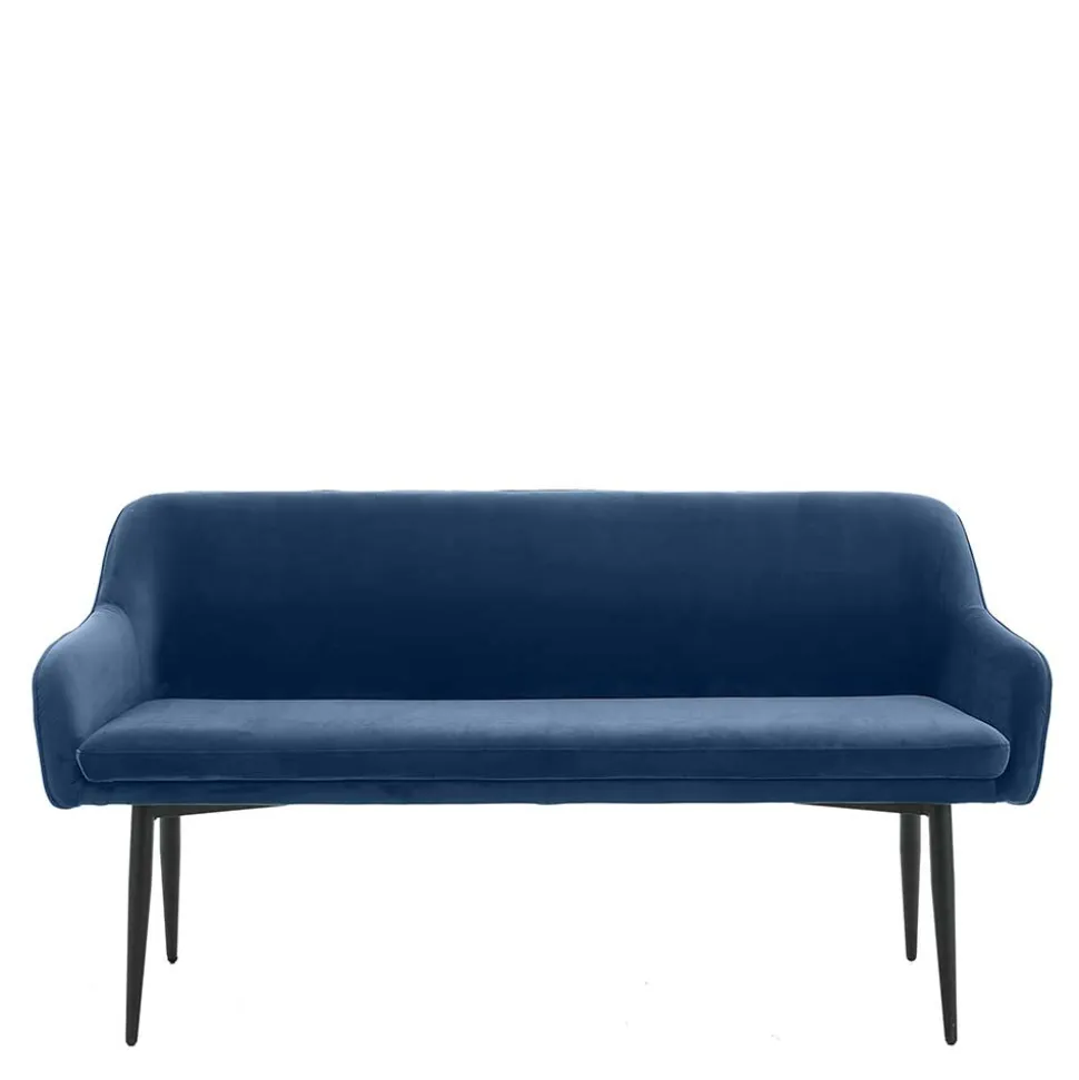 Küchenbank in Blau mit Schwarz - Zarcon