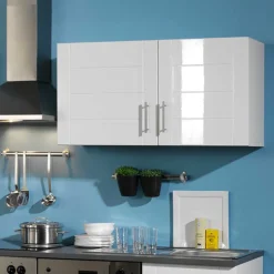 Küchenblock Flemingo in Weiß (sechsteilig)