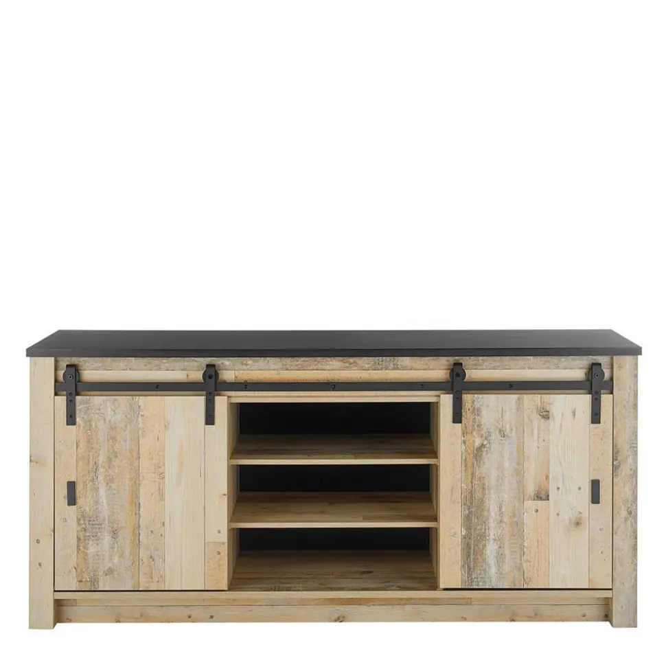 Küchen-Einrichtung mit Insel Set - Garisa (siebenteilig)