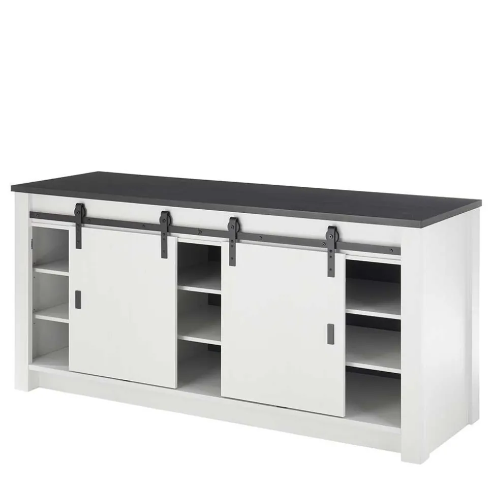 Kücheneinrichtung mit Insel - Eture (siebenteilig)