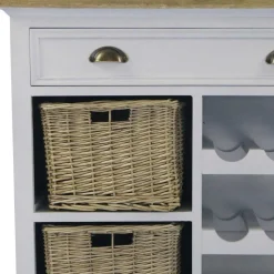 Küchenkommode Cultures mit Flaschenregal