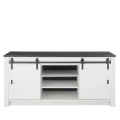 Küchenmöbel Kombination in Weiß Grau - Eture (dreiteilig)