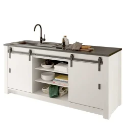 Küchenmöbel mit Insel Set - Eture (fünfteilig)