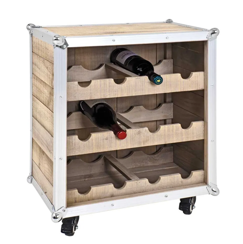 Küchenregal Crossing für Weinflaschen