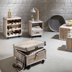 Küchenregal Crossing für Weinflaschen