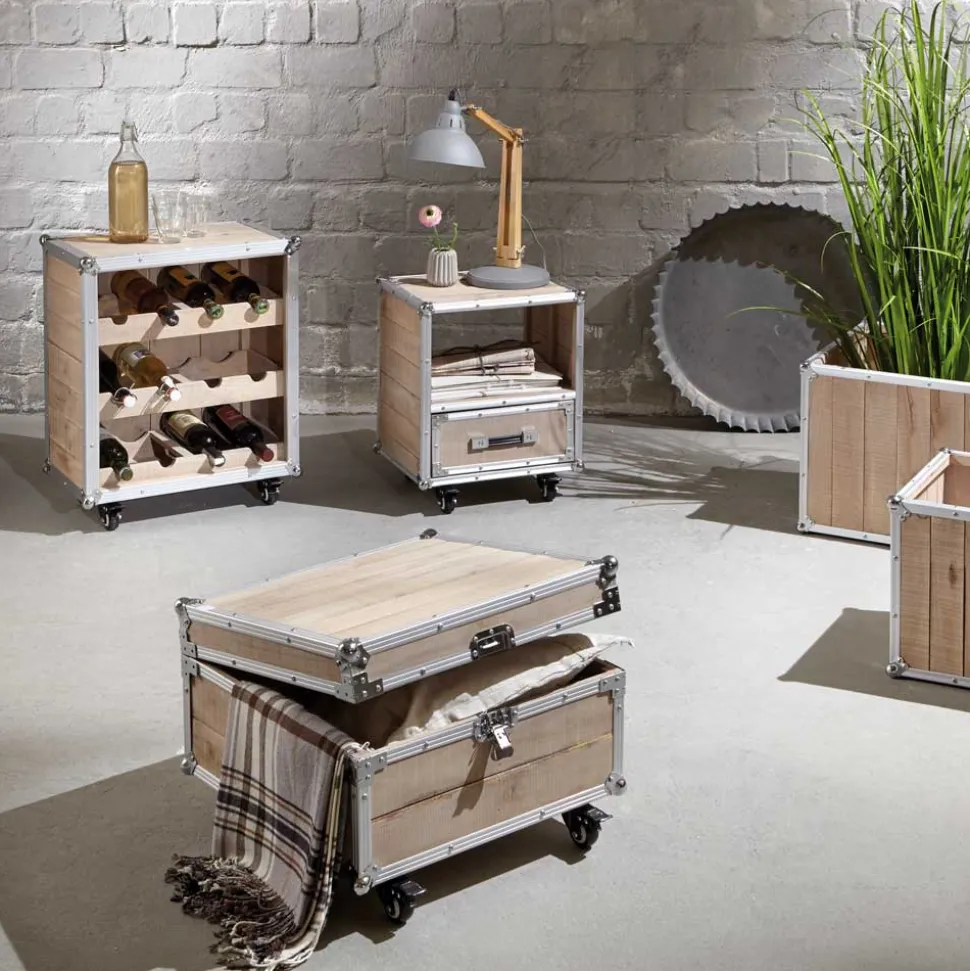 Küchenregal Crossing für Weinflaschen