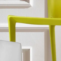 Küchenstuhl Annbrit in Hellgrün (4er Set)