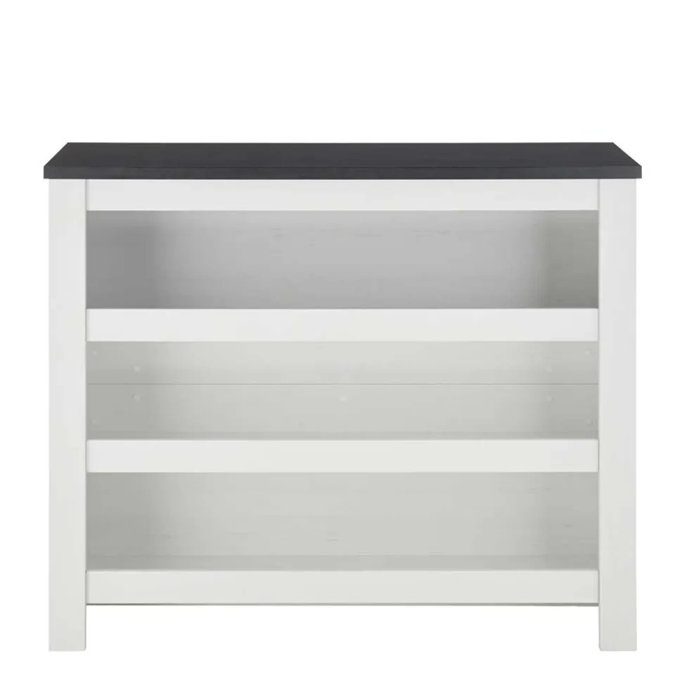 Küchentheke in Weiß und Anthrazit - Eture