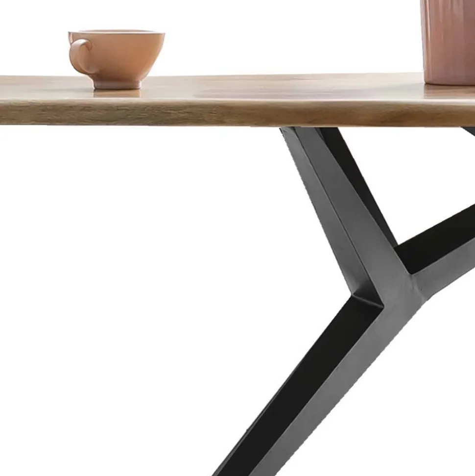 Küchentisch aus Akazie & Eisen - Viorica