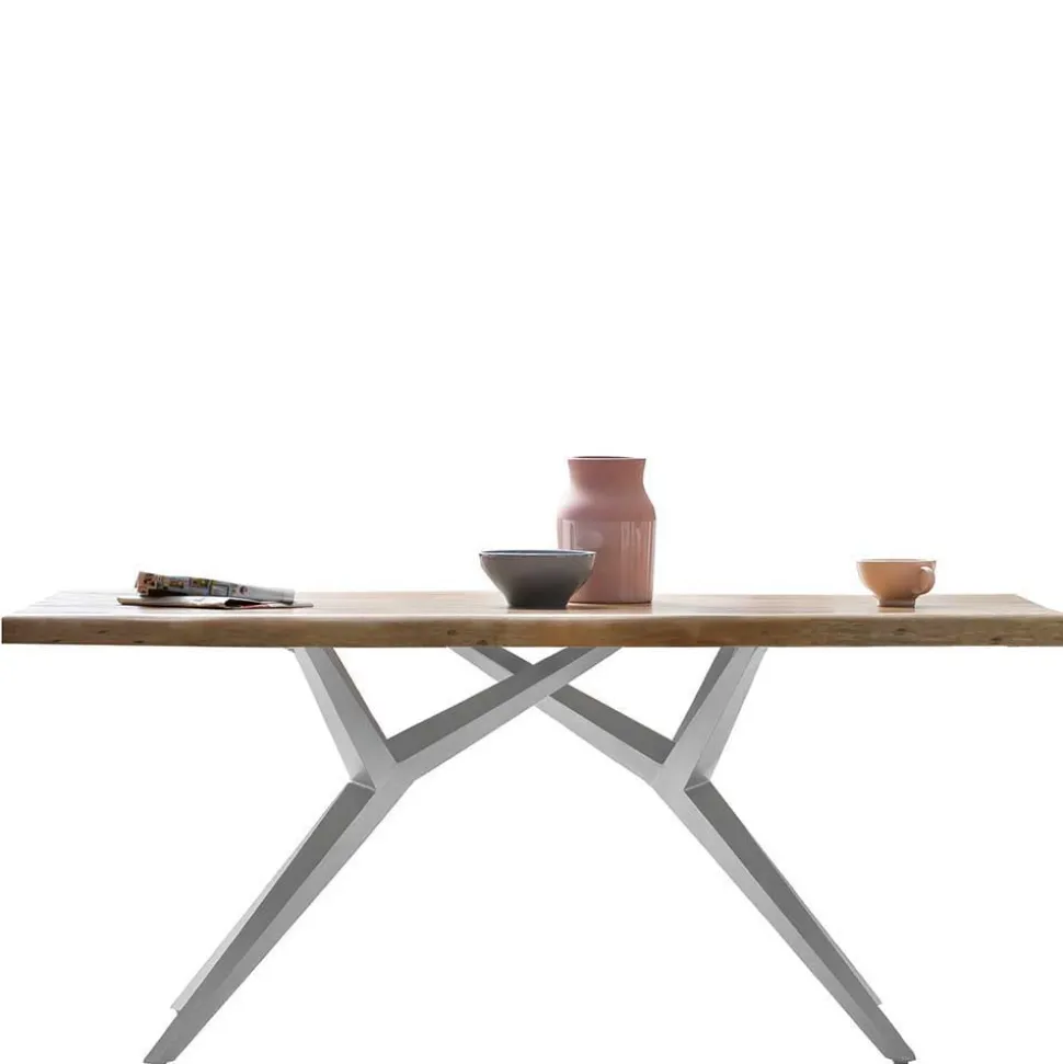 Küchentisch mit Holzplatte Mango - Ciacova