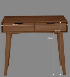 Kernbuche Konsolentisch in 90 cm Länge - Junola