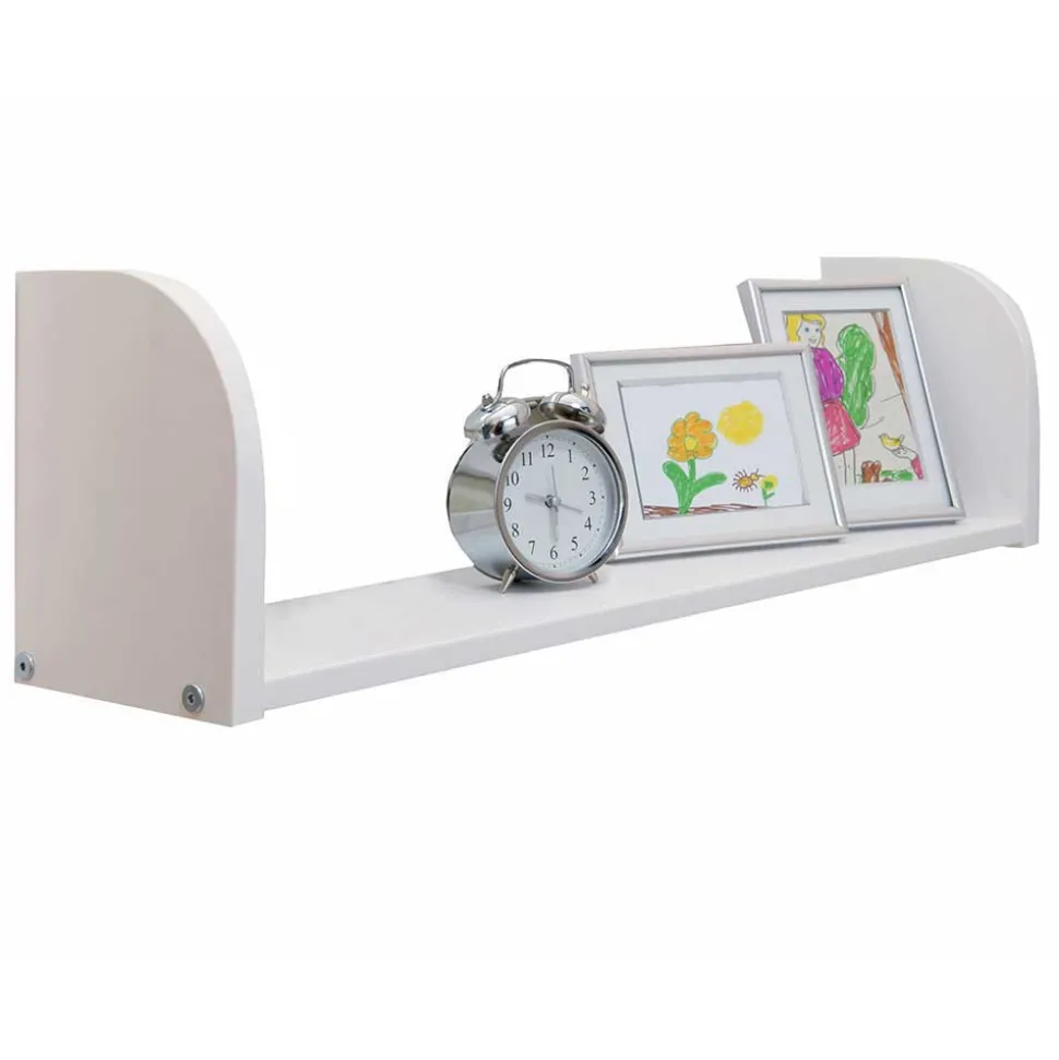 Kiefer Kinderzimmer Stockbett in Weiß - Viragron