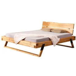 Kiefernholz Bett auf Kufen - Kalastania