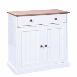 Kiefernholz Kombi-Kommode zweifarbig - Vatina