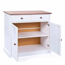 Kiefernholz Kombi-Kommode zweifarbig - Vatina