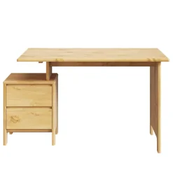 Kiefernholz Schreibtisch gebeizt und geölt - Malpelo