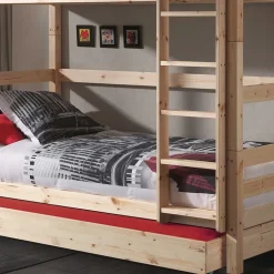 Kiefernholz Stockbett mit Ausziehbett - Lulzima