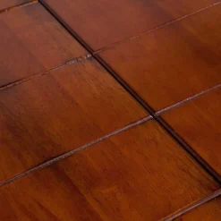 Kiefernholz Tisch in Braun lackiert - Marrone