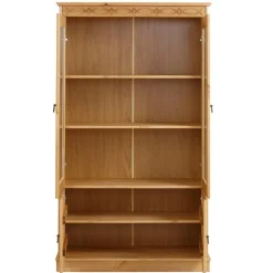 Kiefernholz Vitrine gebeizt und geölt - Goro