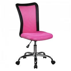 Kinder Drehstuhl in Pink & Schwarz - Rai