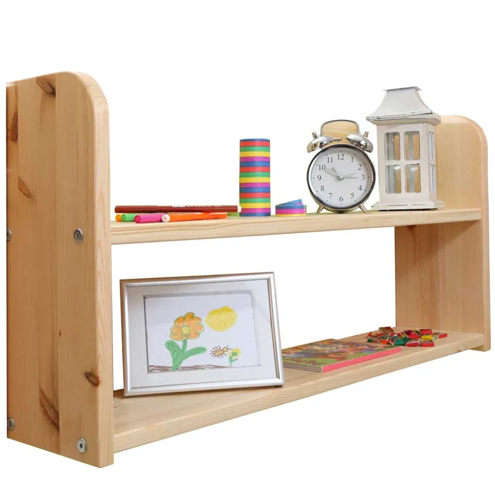 Kinder Kiefernholz-Stockbett in Natur - Nioara