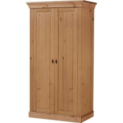 Kinder Kleiderschrank in Kiefer Laugefarben - Piatra