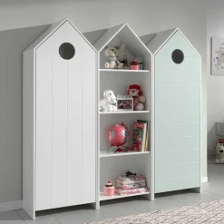 Kinder Kleiderschränke & Regal Häuser - Indefiva (dreiteilig)