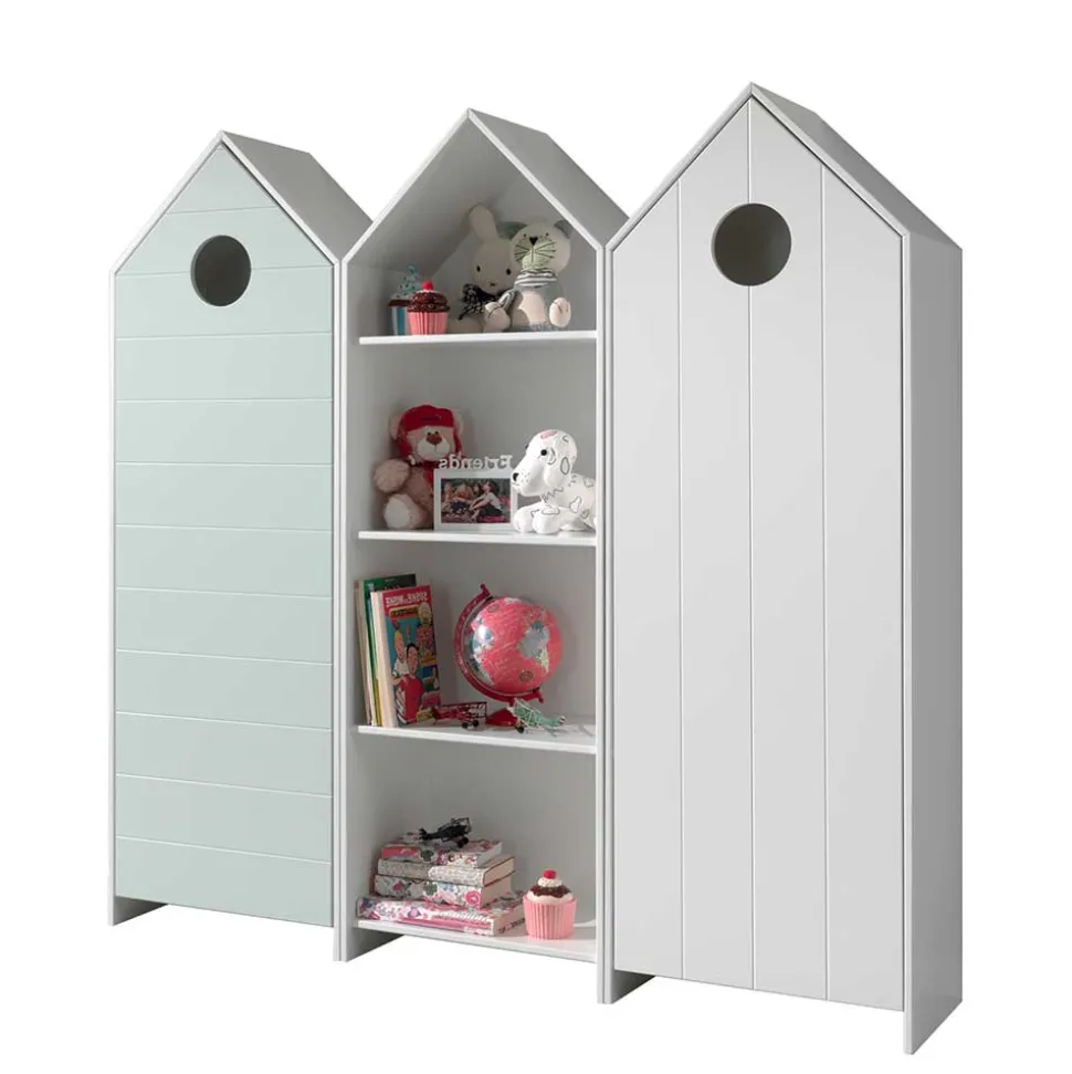 Kinder Kleiderschränke & Regal Häuser - Indefiva (dreiteilig)