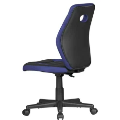 Kinder Schreibtisch-Stuhl in Schwarz Blau - Maksim