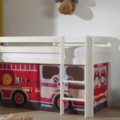 Kinder Spielbett Hochbett Feuerwehr - Tyago