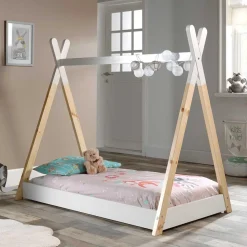 Kinder Zelt Bett aus Kiefernholz - Acillona